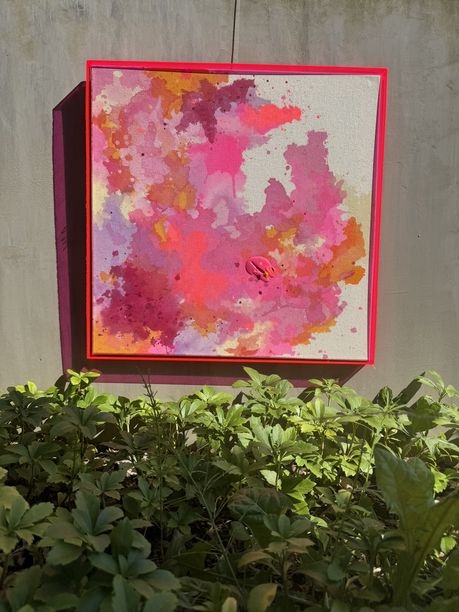 Akkorde - Gleichzeitigkeit, 2026, Acryl auf roher Baumwollleinwand, Ansicht 18